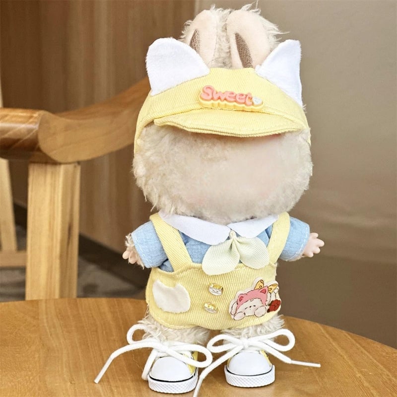 Jojedomo Compatible with Labubu Doll Shoes for 17cm Doll,Shoes Used for Labubu Accessories (F-Fellow) - Image 5